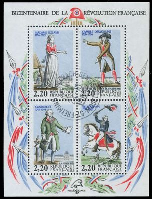 Frankreich Block 8 gestempelt X6006AA