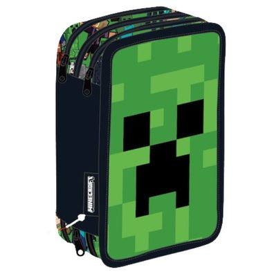Minecraft Characters 3-fach Federmäppchen