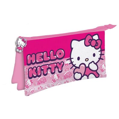 Hello Kitty 3-faches Federmäppchen
