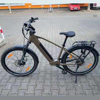 DERUIZ E-Bike 27,5 Zoll Marble SUV Trekkingrad Drehmomentsensor 55Nm Elektrofahrrad