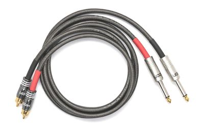 Sommercable -Spirit XXL- HighEnd Adapterkabel - Cinch auf Klinke 6,3mm - OFC