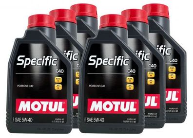 Motul Specific C40 5W-40 6x1 Liter