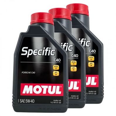 Motul Specific C40 5W-40 3x1 Liter