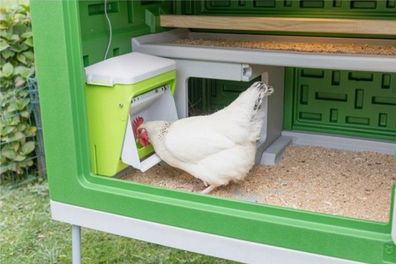 7,5kg Futterautomat Kerbl für Hühner Huhn Hühnerfutter Legemehl Futterspender