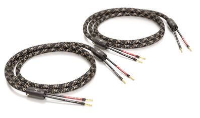 Viablue -SC-2 Silver- HighEnd Lautsprecherkabel - Single-Wiring - crimped - Cobra