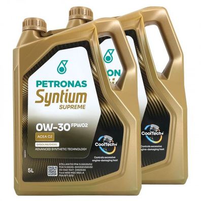 Petronas Syntium Supreme FPW02 0W-30 2x5 Liter