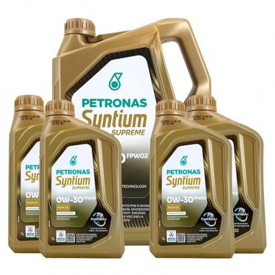 Petronas Syntium Supreme FPW02 0W-30 5 + 4 Liter