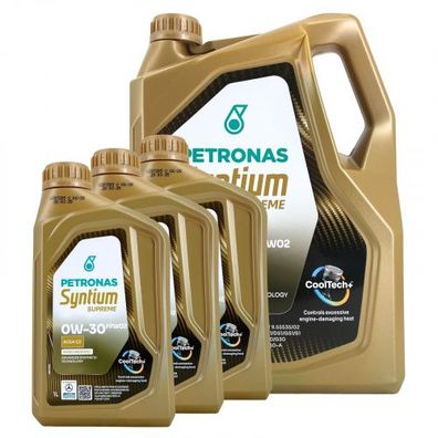 Petronas Syntium Supreme FPW02 0W-30 5 + 3 Liter