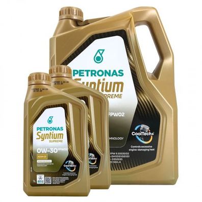 Petronas Syntium Supreme FPW02 0W-30 5 + 2 Liter