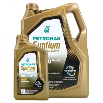 Petronas Syntium Supreme FPW02 0W-30 5 + 1 Liter