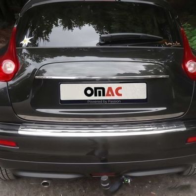 Ladekantenschutz Stoßstangenschutz für Nissan Juke 2010-2014 Edelstahl Silber