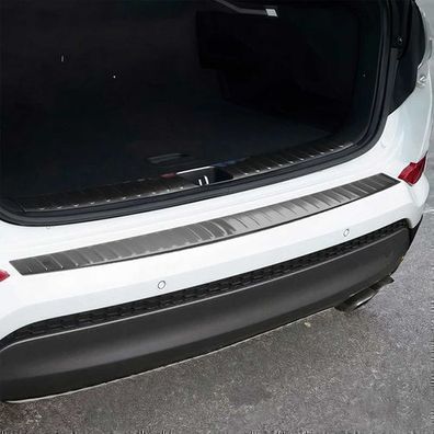 Ladekantenschutz Stoßstangenschutz für Hyundai Tucson 2015-2018 Edelstahl Dunkel