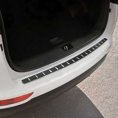 Ladekantenschutz Stoßstange für Kia Sportage 2015-2018 Chrom Kohlefaserfolien
