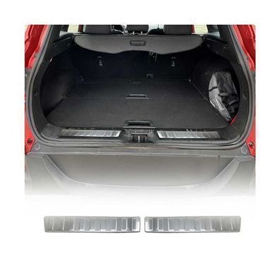 Innen Ladekantenschutz Stoßstange für Renault Kadjar 2015-2019 Edelstahl 2tlg