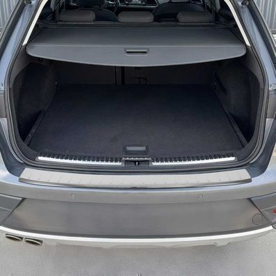 Ladekantenschutz Stoßstangenschutz für Seat Leon Kombi 2014-2020 Edelstahl Chrom