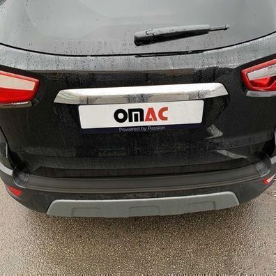 Ladekantenschutz Stoßstangenschutz für Ford Ecosport 2017-2024 Gebürstet Dunkel