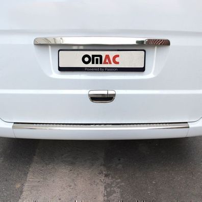 Ladekantenschutz Stoßstange für Mercedes Vito W639 2003-2014 Edelstahl Chrom