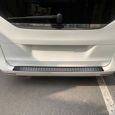 Ladekantenschutz Stoßstange für Mercedes Vito W447 2014-2025 Gebürstet Dunkel