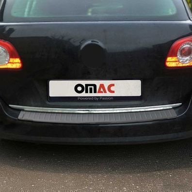 Ladekantenschutz Stoßstangenschutz für VW Passat Variant 2010-2015 Chrom Dunkel