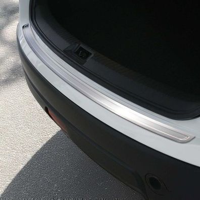 Ladekantenschutz Stoßstangenschutz für Nissan Qashqai + 2 2008-14 Chrom Gebürstet