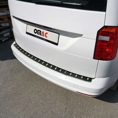 Ladekantenschutz Stoßstange für VW Caddy 2015-2020 Edelstahl Kohlefaserfolien