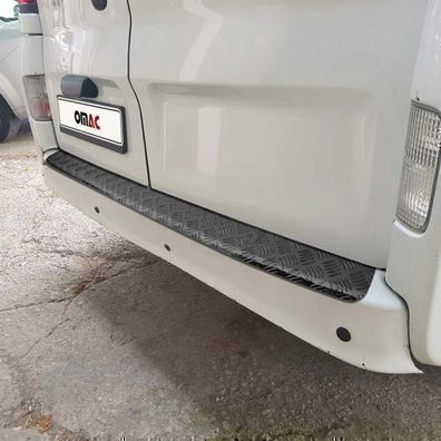 Ladekantenschutz Stoßstangenschutz für Opel Movano 2010-2025 Aluminium Schwarz