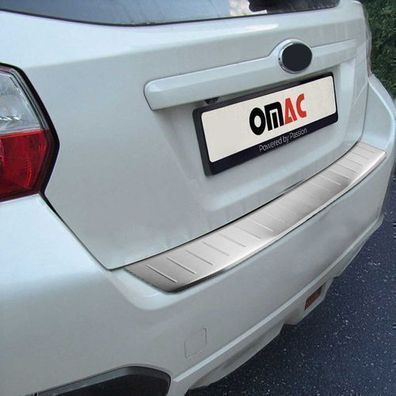 Ladekantenschutz Stoßstangenschutz für Subaru XV 2012-2018 Edelstahl Gebürstet