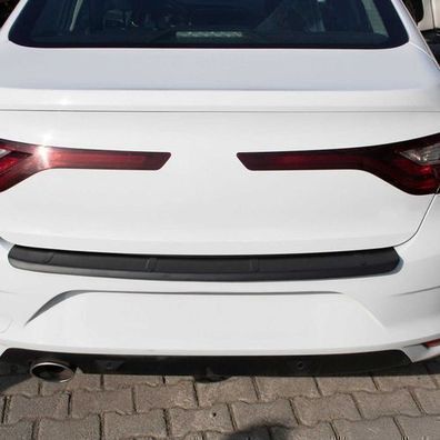 Ladekantenschutz für Renault Megane 2016-2023 Stoßstangenschutz Matt Schwarz ABS