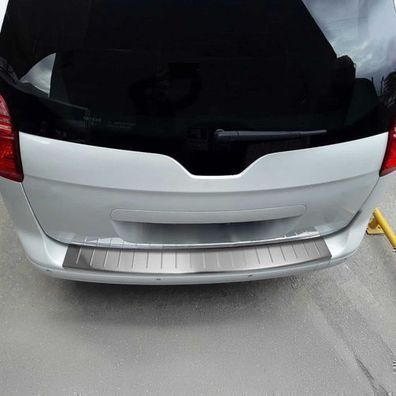 Ladekantenschutz Stoßstangenschutz für Peugeot 5008 Active 2017-2020 Gebürstet