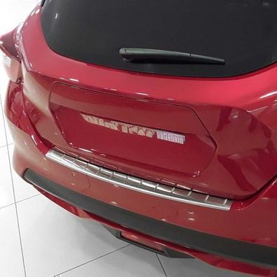 Ladekantenschutz Stoßstangenschutz für Nissan Micra 2017-2025 Edelstahl Silber