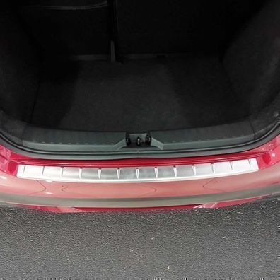 Ladekantenschutz Stoßstangenschutz für Nissan Micra 2017-2025 Chrom Gebürstet