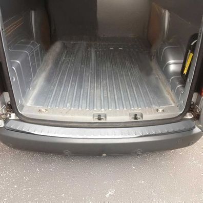 Ladekantenschutz Stoßstangenschutz für VW Caddy 2003-2015 Chrom Gebürstet