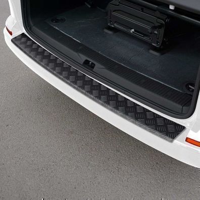 2003-2015 VW T5 Transporter Ladekantenschutz Stoßstangenschutz Alu Schwarz