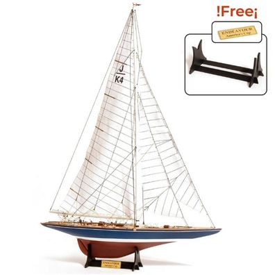 Krick Occre Yachtmodell Endeavour Americas´s Cup 1934 in 1:75 Bausatz oc12013
