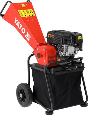 Benzin Gartenhäcksler mit 4-Takt-Motor, 5,44 PS, 50mm Schnittstärke