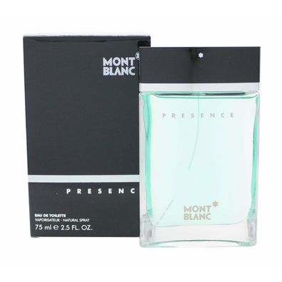 Mont Blanc Presence Eau de Toilette 75ml Zerstäuber