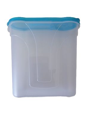 Streu- Schüttdose Sieb Zucker Mehl mittel transparent 2,4 Liter 22x8x21,5cm Deckel