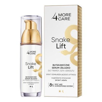 More4Care Anti-Aging Serum fuer Gesicht, Hals & Dekollete 35ml
