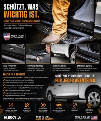 Einstiegsschutz Trail Armor RAM 1500, 2500 Crew Cab (Gen.4)