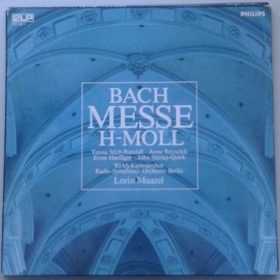 Philips 412 327-1 - Johann Sebastian Bach, Teresa Stich-Randall, Anna Reynolds,