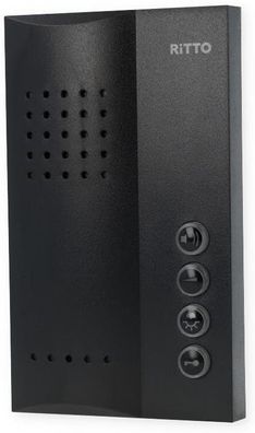 Ritto 1723040 Freisprechstelle, Gegensprechanlage , Schwarz