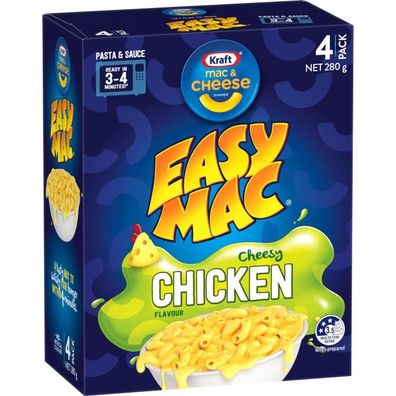Kraft Easy Mac & Cheese Cheesy Chicken [MHD: 09.07.2026] 280 g