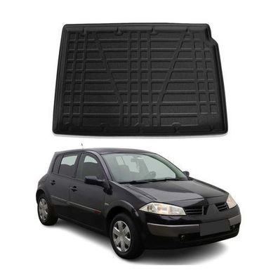 Kofferraumwanne Laderaumwanne für Renault Megane 2004-2010 Schrägheck Gummi