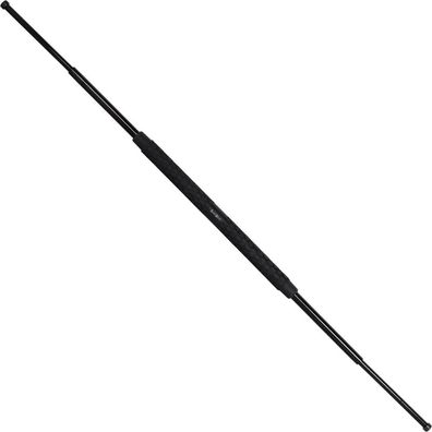 Blackfield Doppelschlagstock aus Stahl, 2x21", 40/106cm, 2 teilig zerlegbar, Schwarz