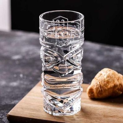 Tiki Cocktailglas 400ml Tiki Mug Tiki Becher Hawaii Glas Cocktail Glas