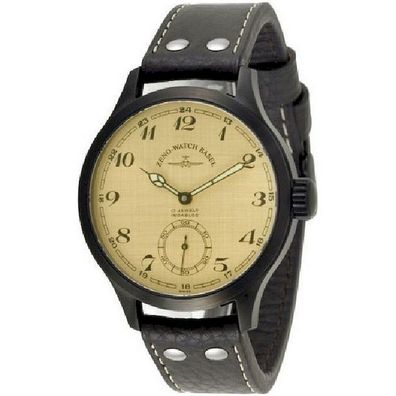 Zeno-Watch - Armbanduhr - Herren - Chrono - OS Retro Retro - 8558-6-bk-i9-num