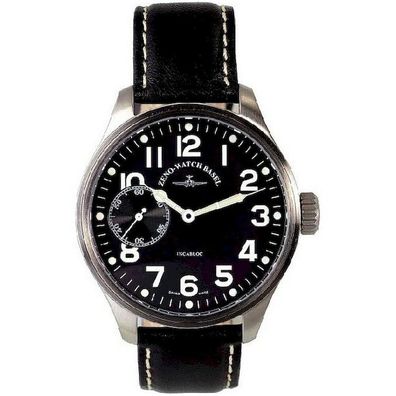Zeno-Watch - Armbanduhr - Herren - Chronograph - Oversized Pilot - 8558-9-a1