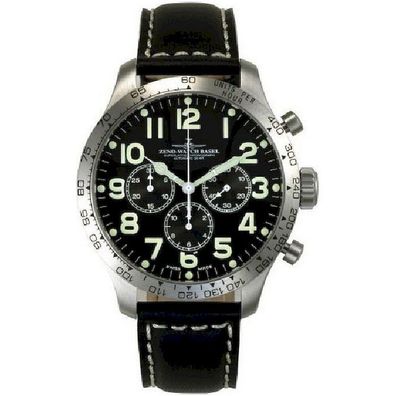 Zeno-Watch - Armbanduhr - Herren - OS Tachymeter Pilot Chrono 2020- 8559TH-3T-a1