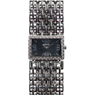 Zeno-Watch - Armbanduhr - Damen - Fashion Links black - 8K31-c1