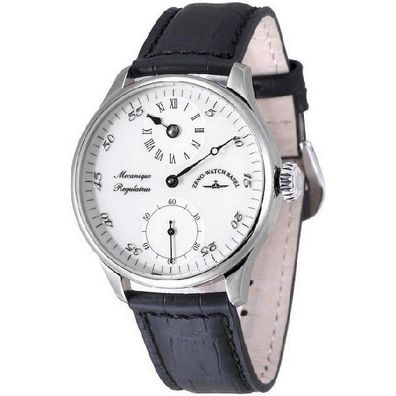 Zeno-Watch - Armbanduhr - Herren - Chrono - Godat II Regulator white - 6274Reg-e2
